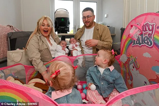 Defying the Odds: Hartlepool Couple Welcomes Twins Again After Overcoming Endometriosis Challenges