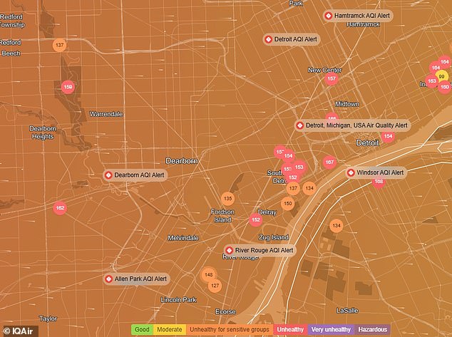 Stay Indoors Advisory Issued for Michigan and Great Lakes Regions Amid Hazardous PM2.5 Air Quality and Health Risks