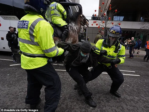 11 Arrested in Manchester as Far-Right Group Britain First Clashes with Counter-Demonstrators
