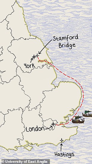 New Study Challenges Iconic Tale of Harold's 200-Mile March, Suggesting Sea Route Instead