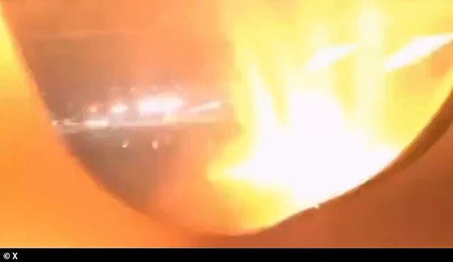 Delta Plane's Engine Explodes in Flames During Takeoff at Sao Paulo Airport, Terrifying Passengers