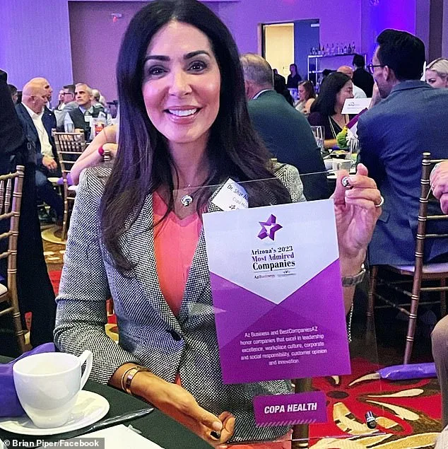 Dr. Sharareh Najafi-Piper Faces Lawsuit Over Alleged Misuse of Copa Health Funds for Personal Luxury