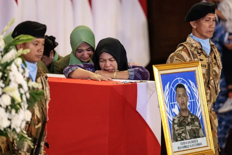 Indonesia Receives Remains of UN Peacekeepers Killed in Lebanon as Foreign Minister Demands Investigation