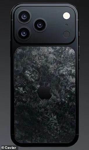 Luxury iPhone 17 Pro Max Embeds Steve Jobs' Turtleneck Fragment in Back Panel