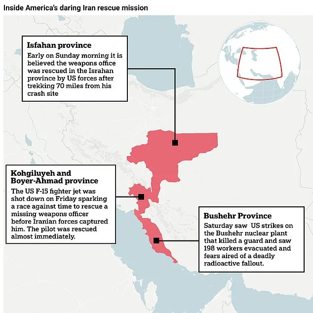 US Special Forces Execute High-Stakes Rescue to Extract Injured Airman from Iranian Territory