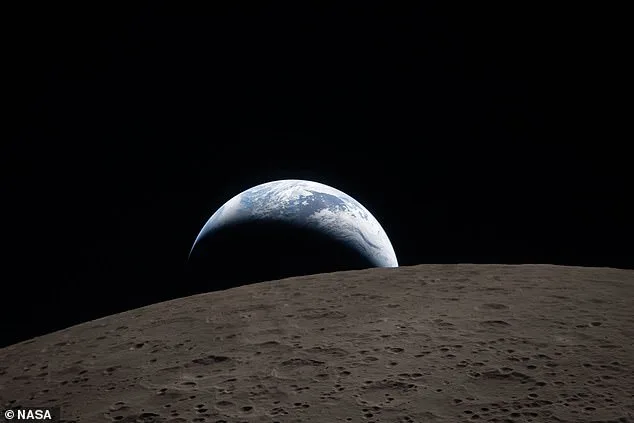 NASA's Artemis II Mission Releases Earthset Image, Paying Tribute to Apollo 8's Earthrise