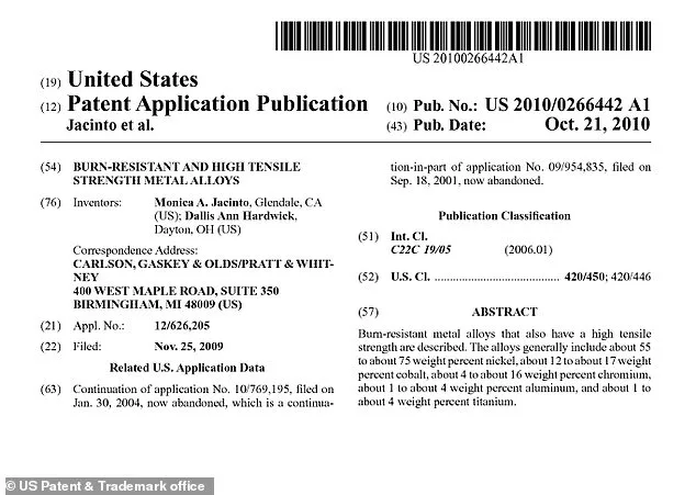 Mysterious Disappearance of Monica Jacinto Reza Linked to Classified Patent Critical to US National Security