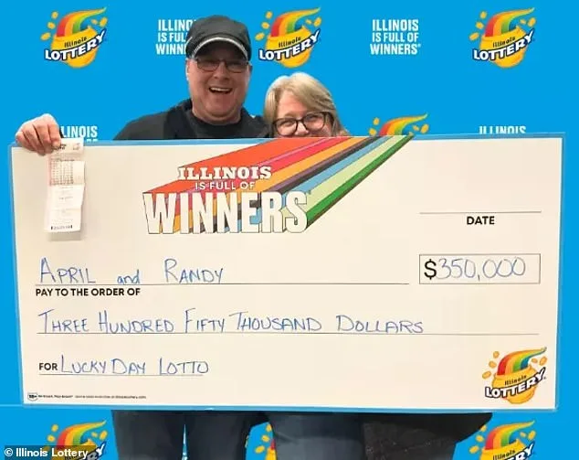 Decades-Long Lottery Habit Leads to Unexpected Windfall for Illinois Workers Randy and April
