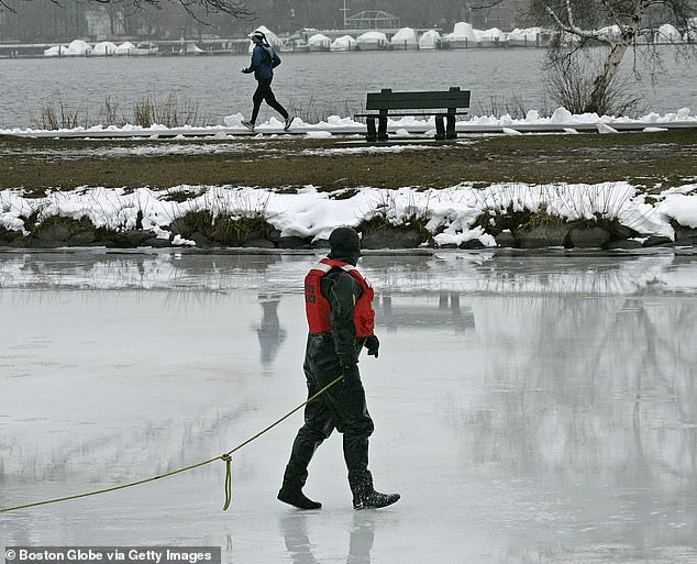 Boston Officials Warn Against Frozen Charles River as Thrill-Seekers Ignore Shifting Ice Hazards