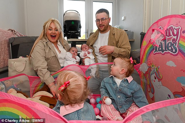 Defying the Odds: Hartlepool Couple Welcomes Twins Again After Overcoming Endometriosis Challenges