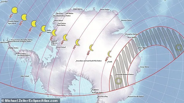 Once-in-a-Lifetime Annular Eclipse Over Antarctica: Only 100 People Will See This Rare Celestial Event
