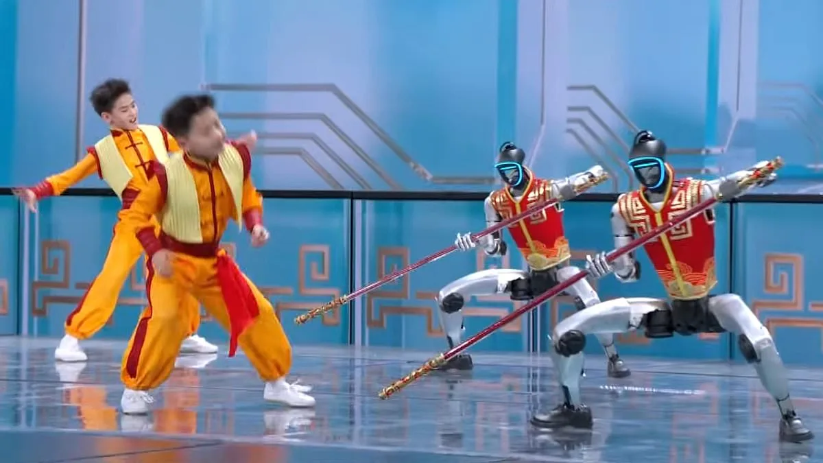 China's Humanoid Robots Dazzle Spring Festival Gala with Kung Fu Mastery