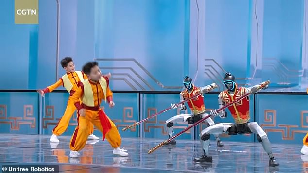 China's Humanoid Robots Dazzle Spring Festival Gala with Kung Fu Mastery