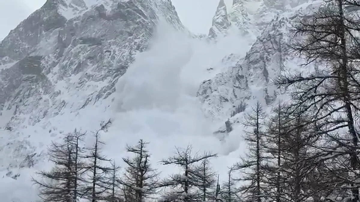Dramatic Footage Captures British Family's Terrifying Encounter with Giant Avalanche at Italian Resort