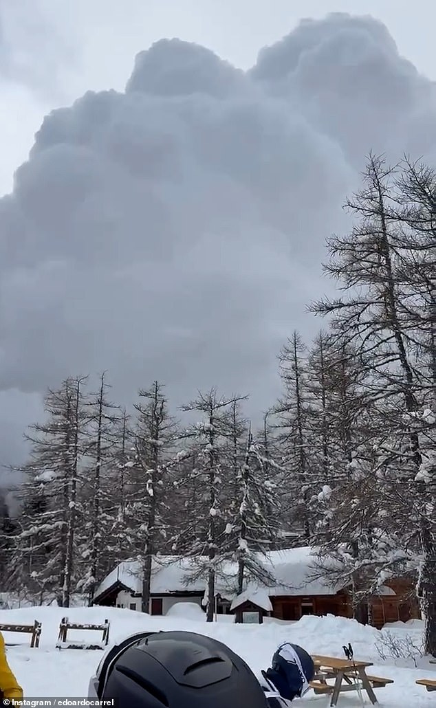 Dramatic Footage Captures British Family's Terrifying Encounter with Giant Avalanche at Italian Resort