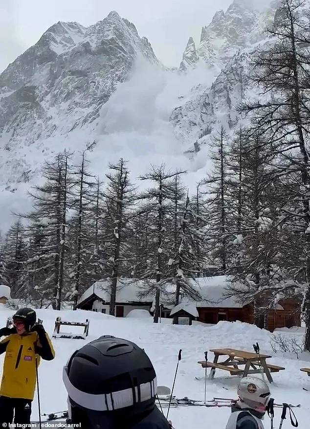 Dramatic Footage Captures British Family's Terrifying Encounter with Giant Avalanche at Italian Resort
