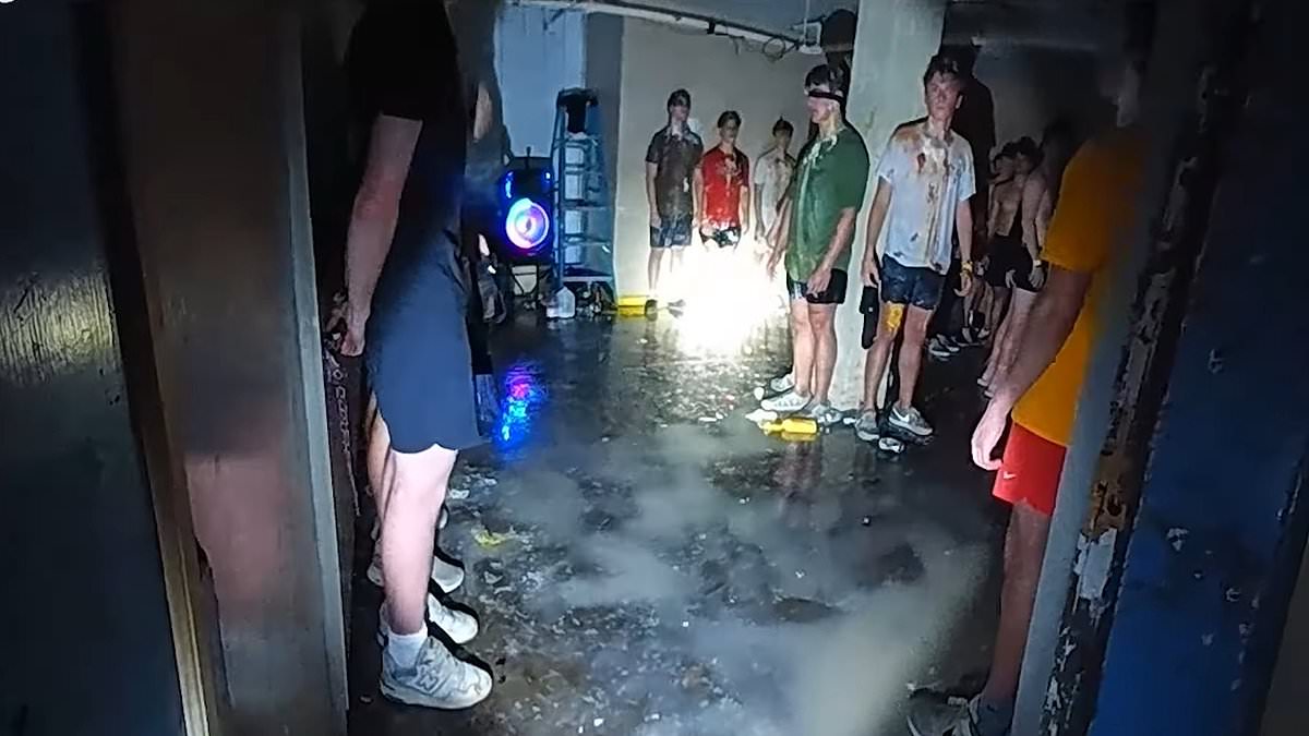 Shocking Footage Reveals Illegal Hazing of 56 Fraternity Pledges in University of Iowa Frat House