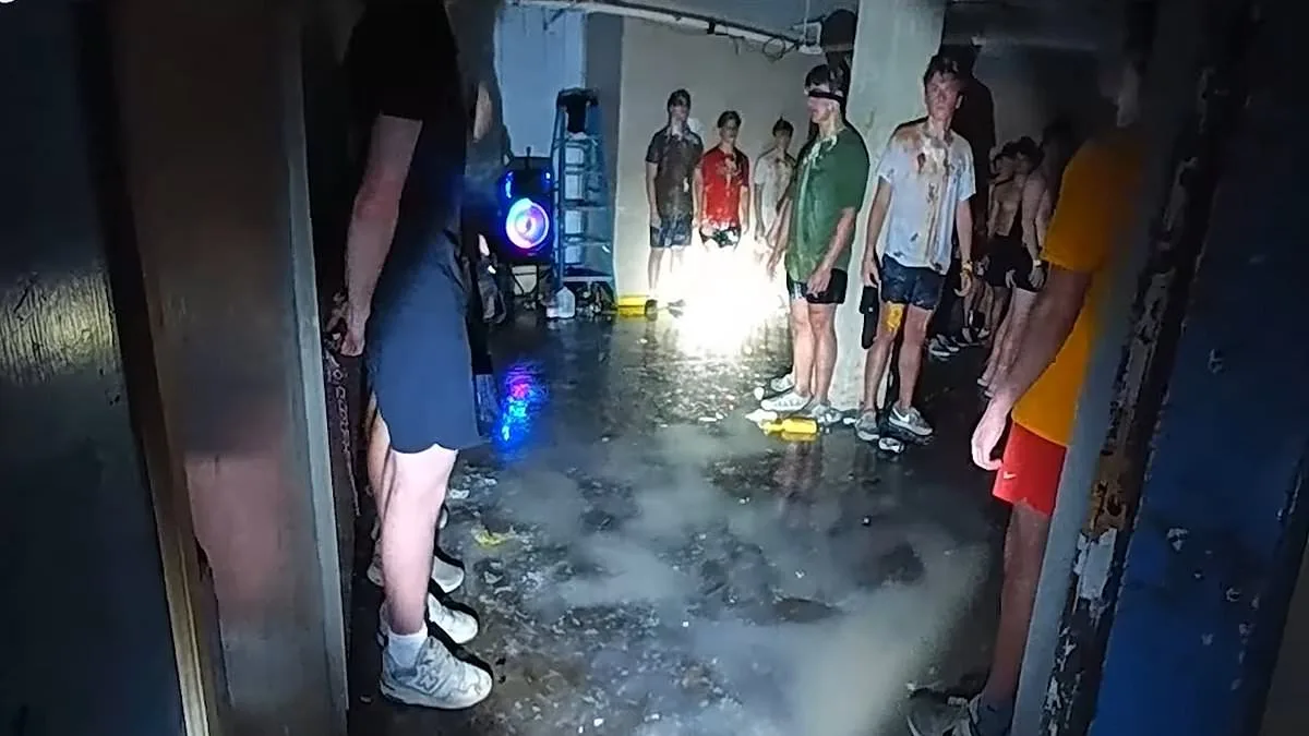 Shocking Footage Reveals Illegal Hazing of 56 Fraternity Pledges in University of Iowa Frat House