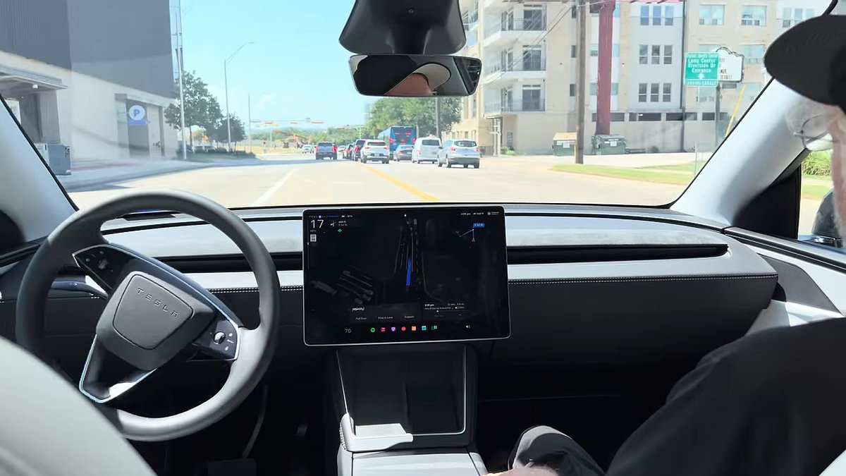 Tesla's Self-Driving Robotaxis Under Fire in Austin as NHTSA Reports Four Times More Crashes Than Human Drivers