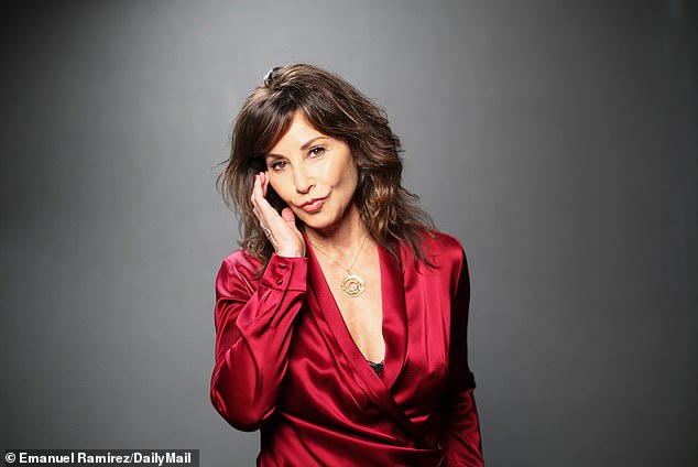 Gina Gershon Promotes Memoir 'AlphaPussy' with Unapologetic Confidence