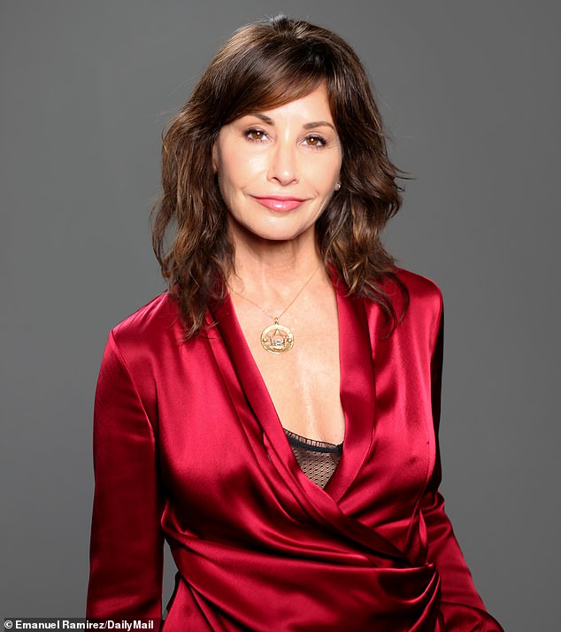 Gina Gershon Promotes Memoir 'AlphaPussy' with Unapologetic Confidence