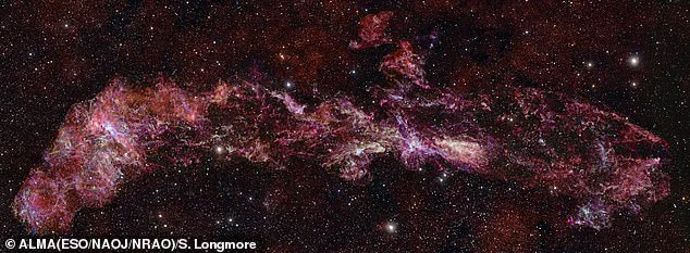 ALMA Uncovers Cosmic Chemical Soup in Milky Way's Violent Heart