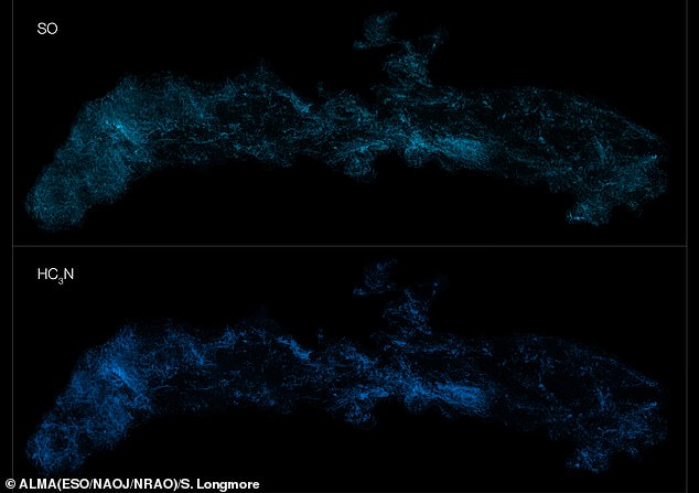 ALMA Uncovers Cosmic Chemical Soup in Milky Way's Violent Heart