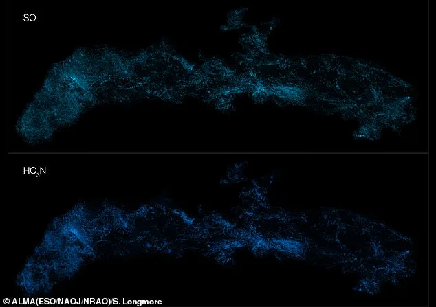 ALMA Uncovers Cosmic Chemical Soup in Milky Way's Violent Heart