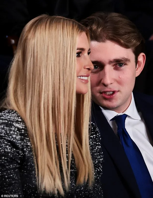 Body Language Expert Analyzes Ivanka Trump and Barron's 'Power Duo' During State of the Union, Highlighting Tensions with Melania