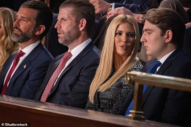 Body Language Expert Analyzes Ivanka Trump and Barron's 'Power Duo' During State of the Union, Highlighting Tensions with Melania