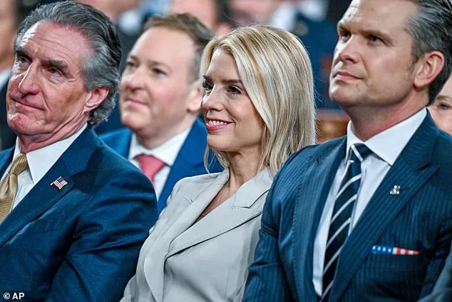 Pam Bondi's Unseen Alliance with Trump and the Dow Jones: A Meme Moment in the State of the Union