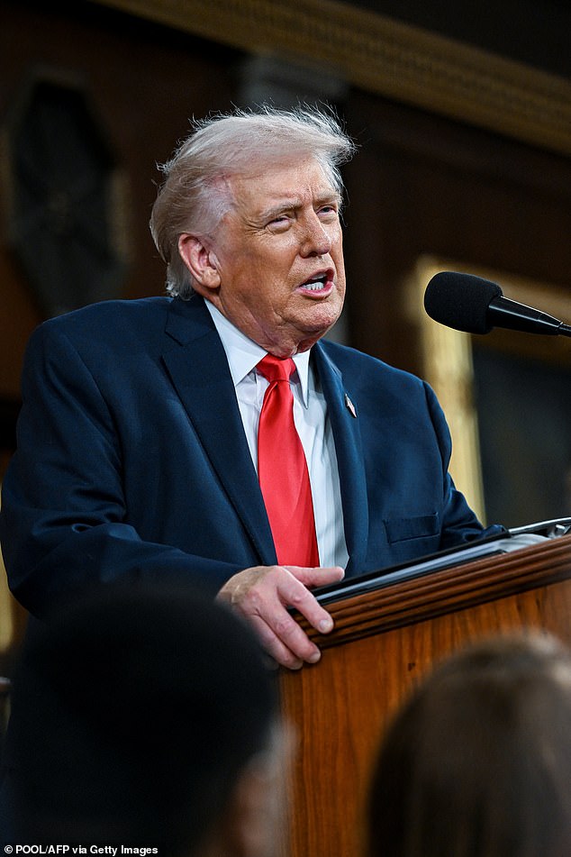 Pam Bondi's Unseen Alliance with Trump and the Dow Jones: A Meme Moment in the State of the Union