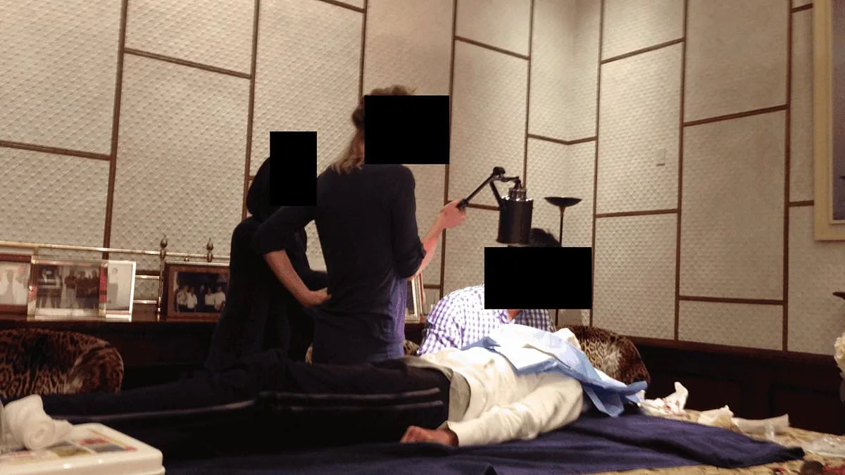 Newly Uncovered Epstein Files Photo Reveals Disturbing Scene of Alleged Medical Procedure on Private Island