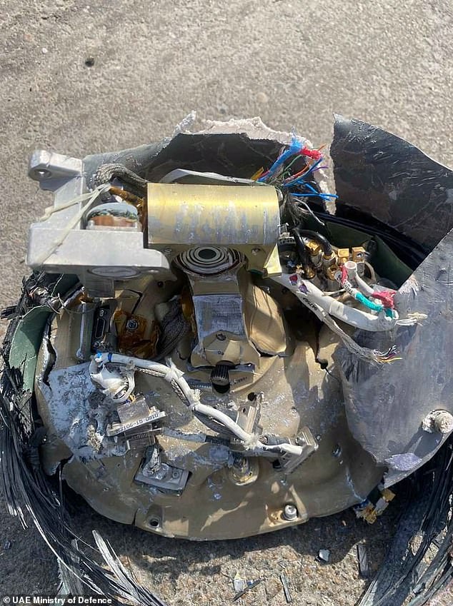 UAE Releases Striking Images of Intercepted Iranian Missiles as Tensions Escalate