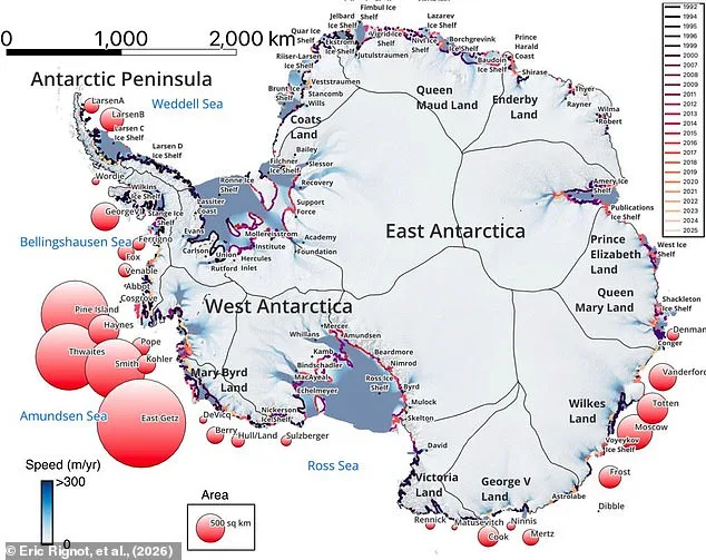 Antarctica Loses Ice Equivalent to Eight Times Greater London in 30 Years, Study Finds