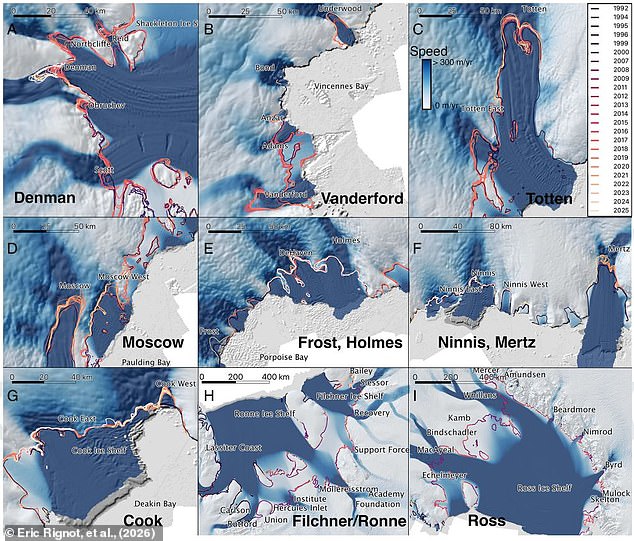 Antarctica Loses Ice Equivalent to Eight Times Greater London in 30 Years, Study Finds