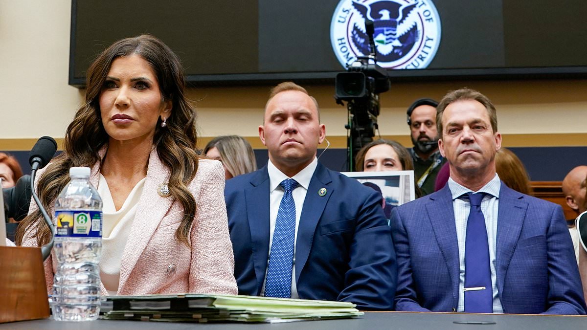 Kristi Noem Refuses to Address Alleged Romantic Ties with Adviser During Judiciary Committee Hearing