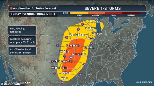 Central US Storm System: Tornado, Hail, and Hurricane-Force Winds Prompt Alerts After Oklahoma Deaths