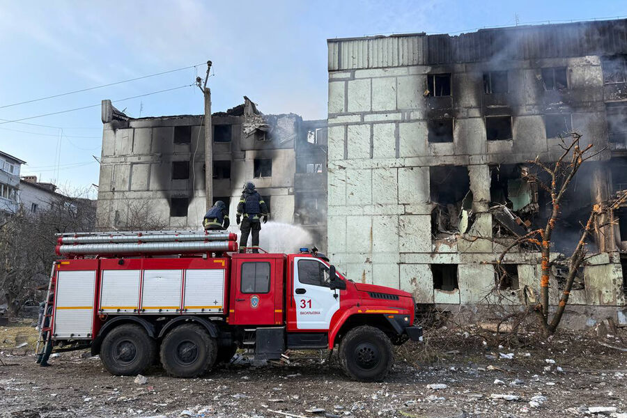Drone Strike in Vasilyevka, Ukraine Kills One, Injures Eight, Damages Buildings