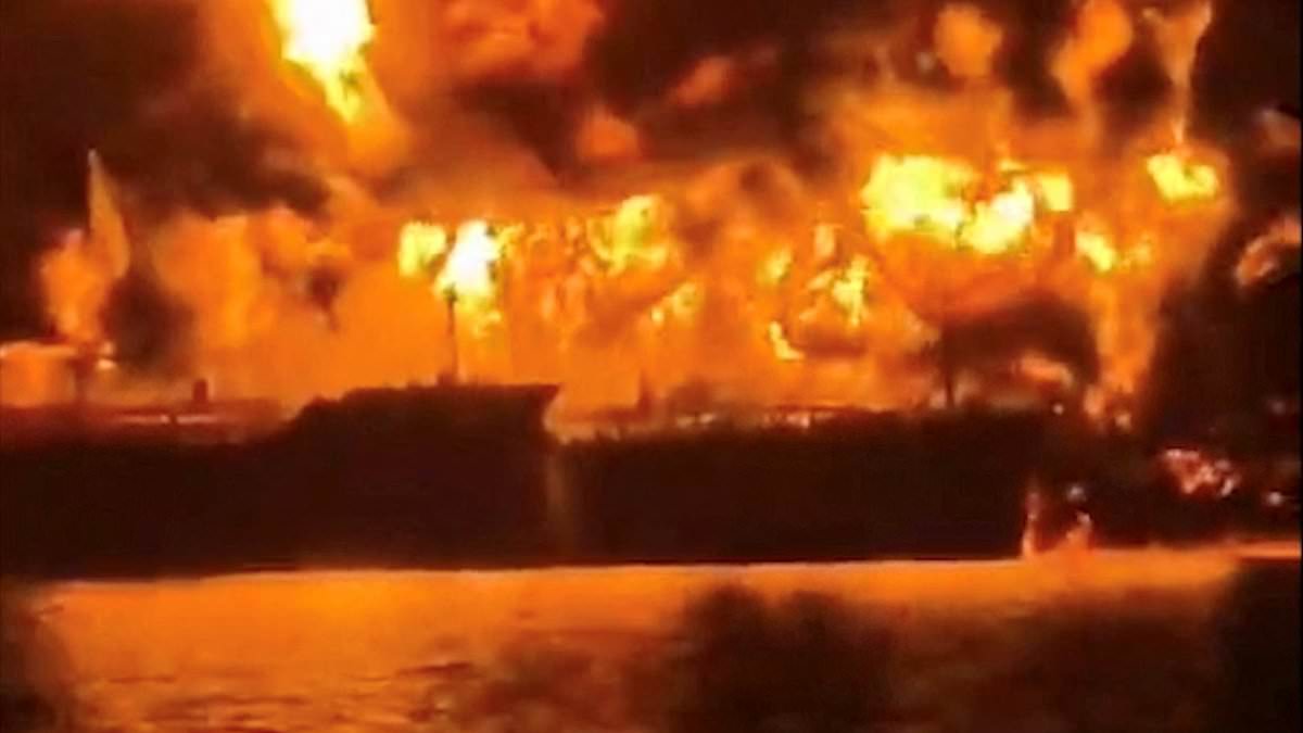 Iranian Attacks Spark Fire Near Bahrain Airport, Driving Oil Prices to $100