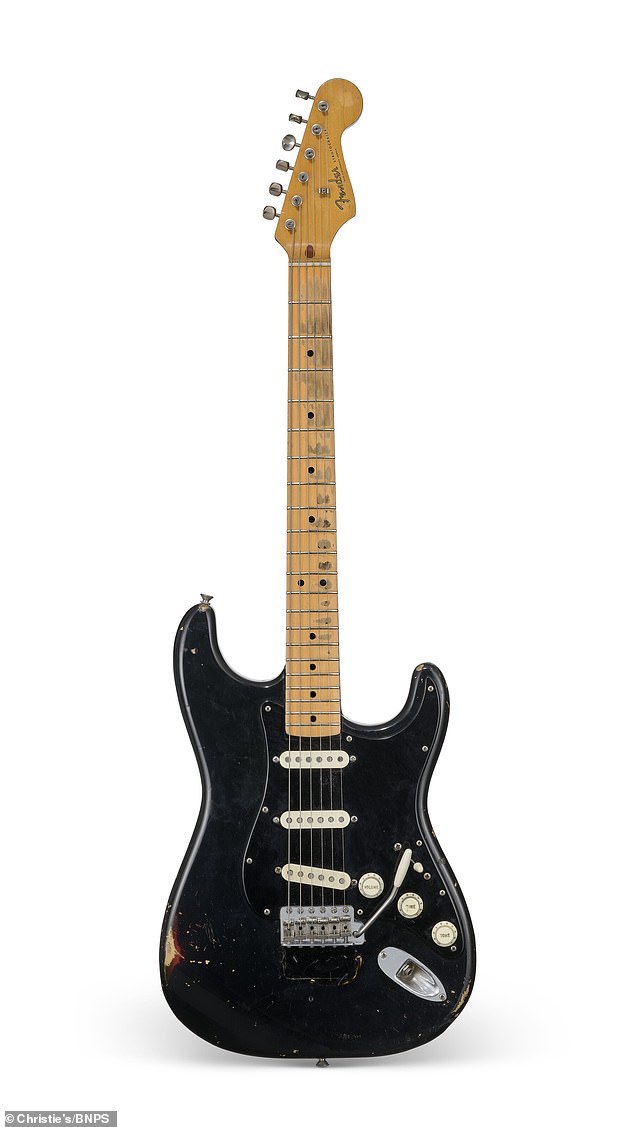 David Gilmour's Legendary Black Stratocaster Sells for £10.9M—New World Record