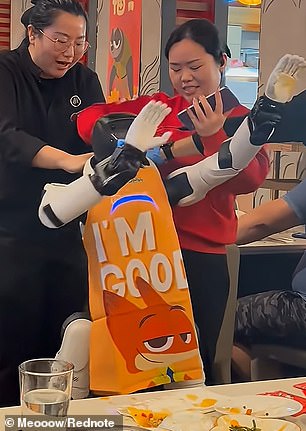 Haidilao Robot Malfunctions in San Jose, Sending Plates Flying