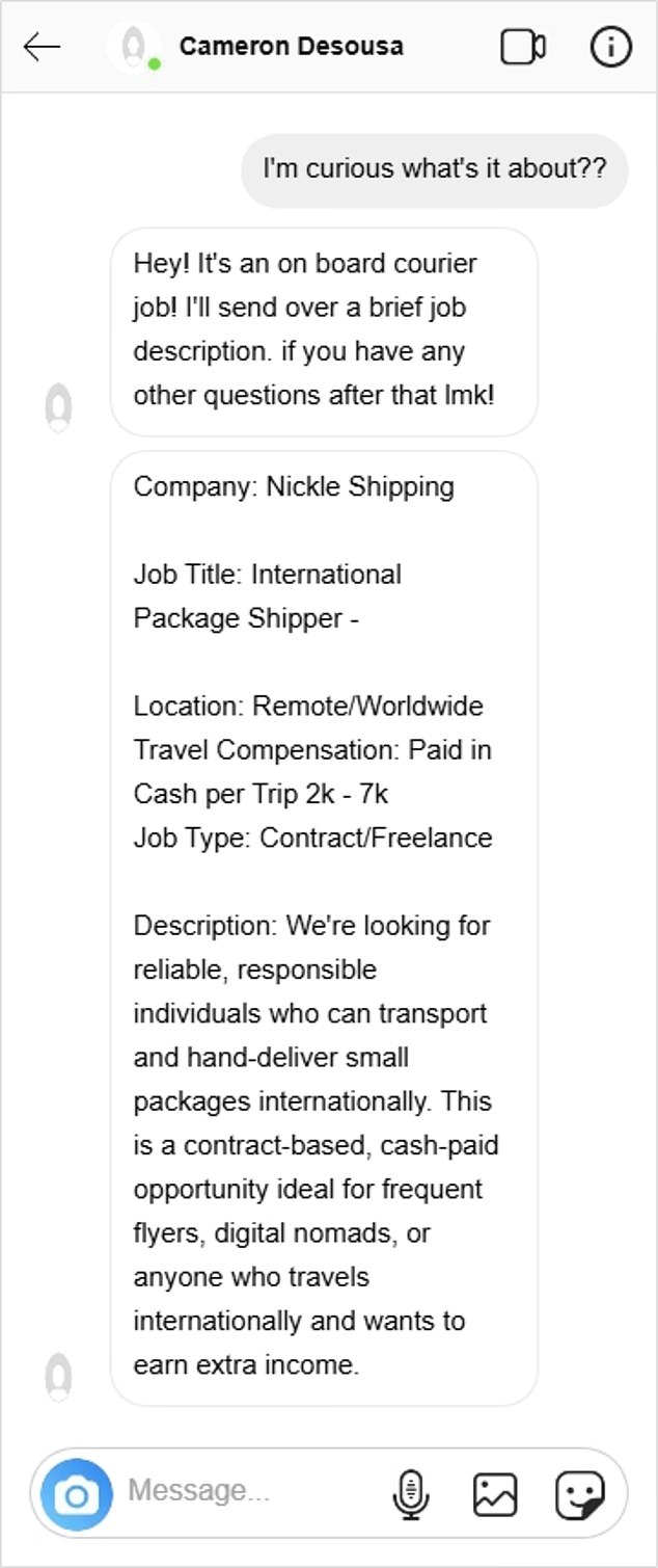 Jade's Social Media Trap: From Job Offer to Cocaine Smuggling