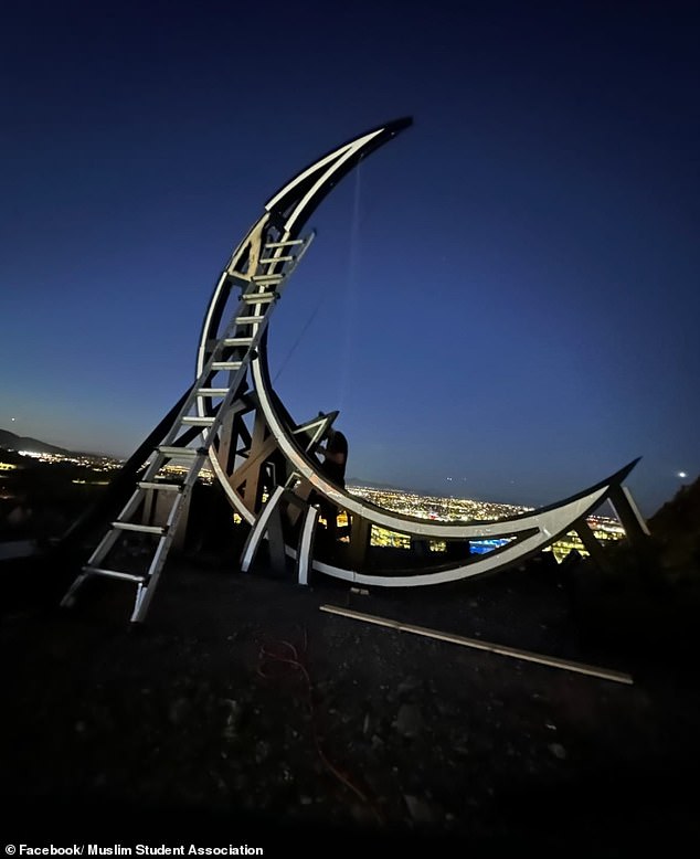 Vandals Destroy Ramadan Crescent Moon in Tempe; City Condemns Hate Act