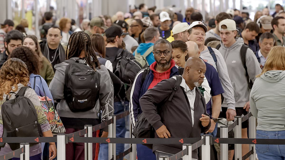 Airports Gridlocked by Shutdown: Security Lines Stretch Hours as TSA Struggles at Major Hubs