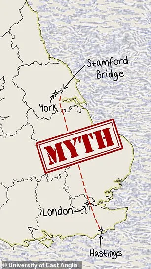New Study Challenges Iconic Tale of Harold's 200-Mile March, Suggesting Sea Route Instead