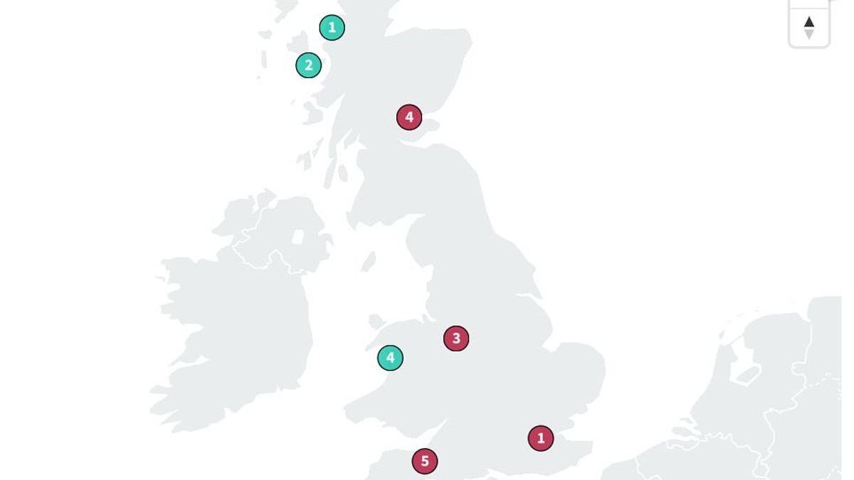 Survey Reveals UK's Least Scenic Spots: Urban and Industrial Zones Lead the List