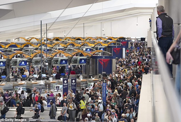 Spring Break Travelers Face Gridlocked Airports, Hours-Long Delays Amid Funding Crisis
