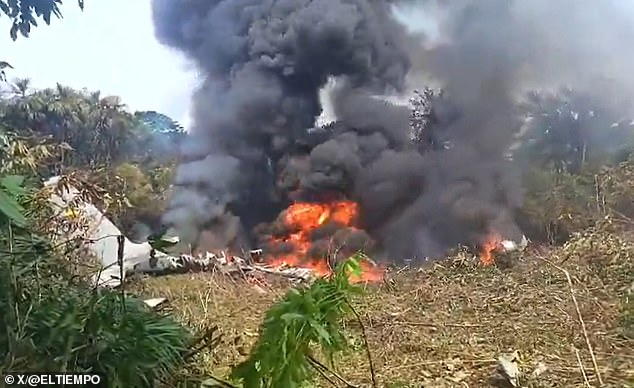 Catastrophic Military Plane Crash in Colombia Leaves 66 Dead