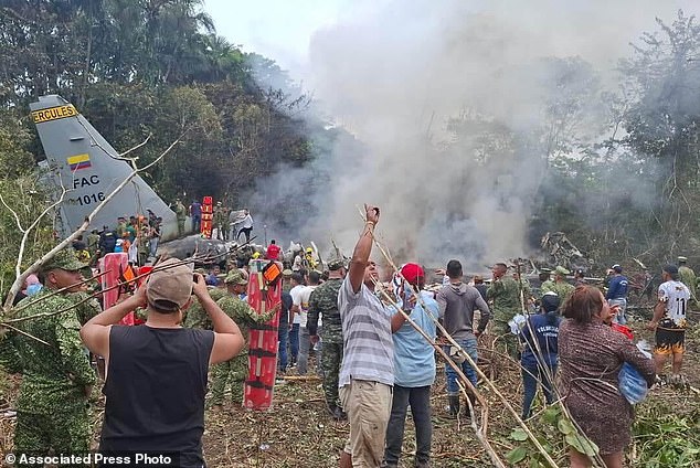 Catastrophic Military Plane Crash in Colombia Leaves 66 Dead